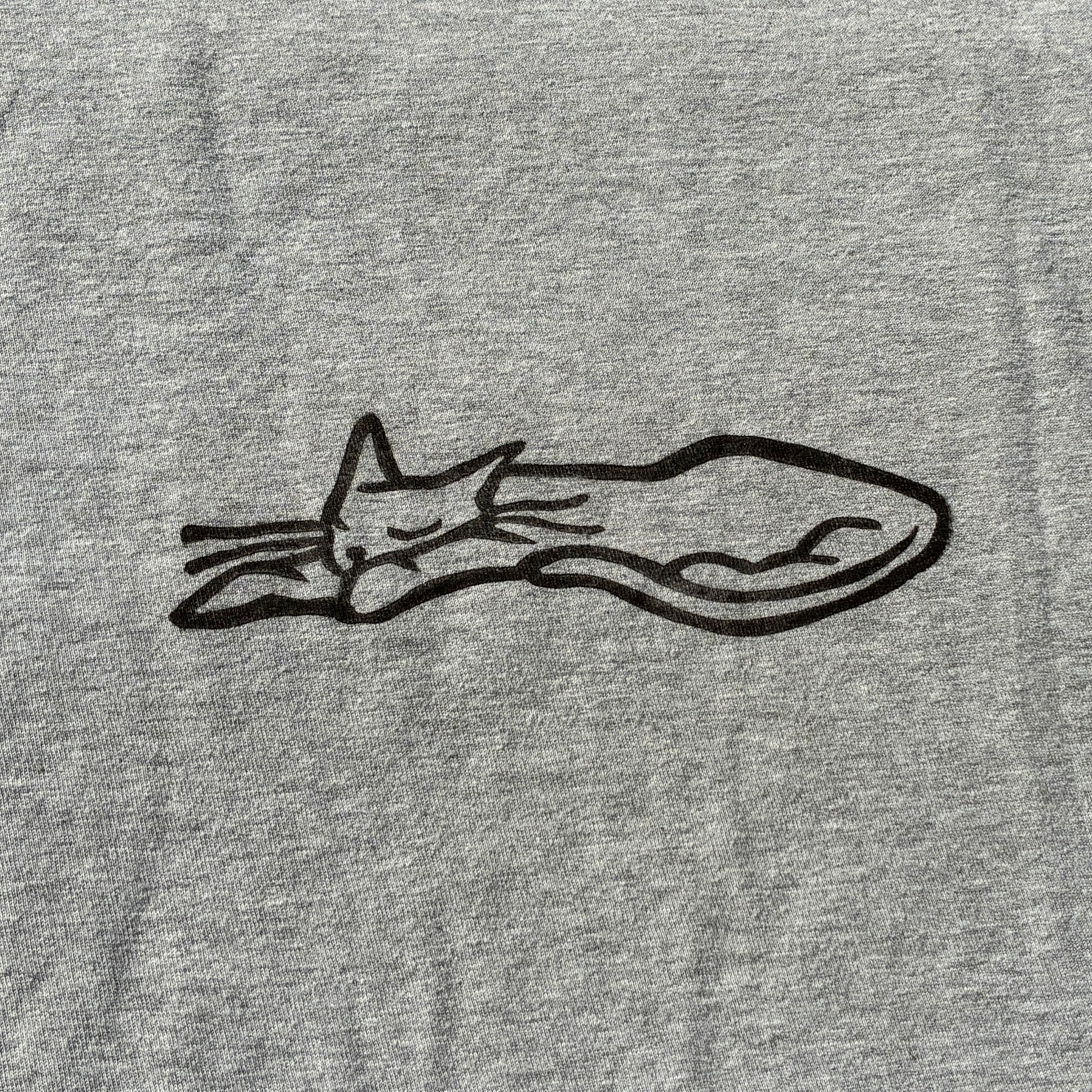 Sleepy Kitty Grey Tank Top 2X