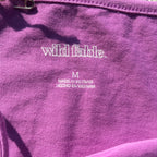 Sun/Moon Purple Cropped Tank Top Medium