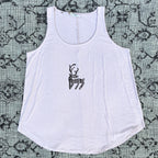 Deer Light Pink Tank Top XL