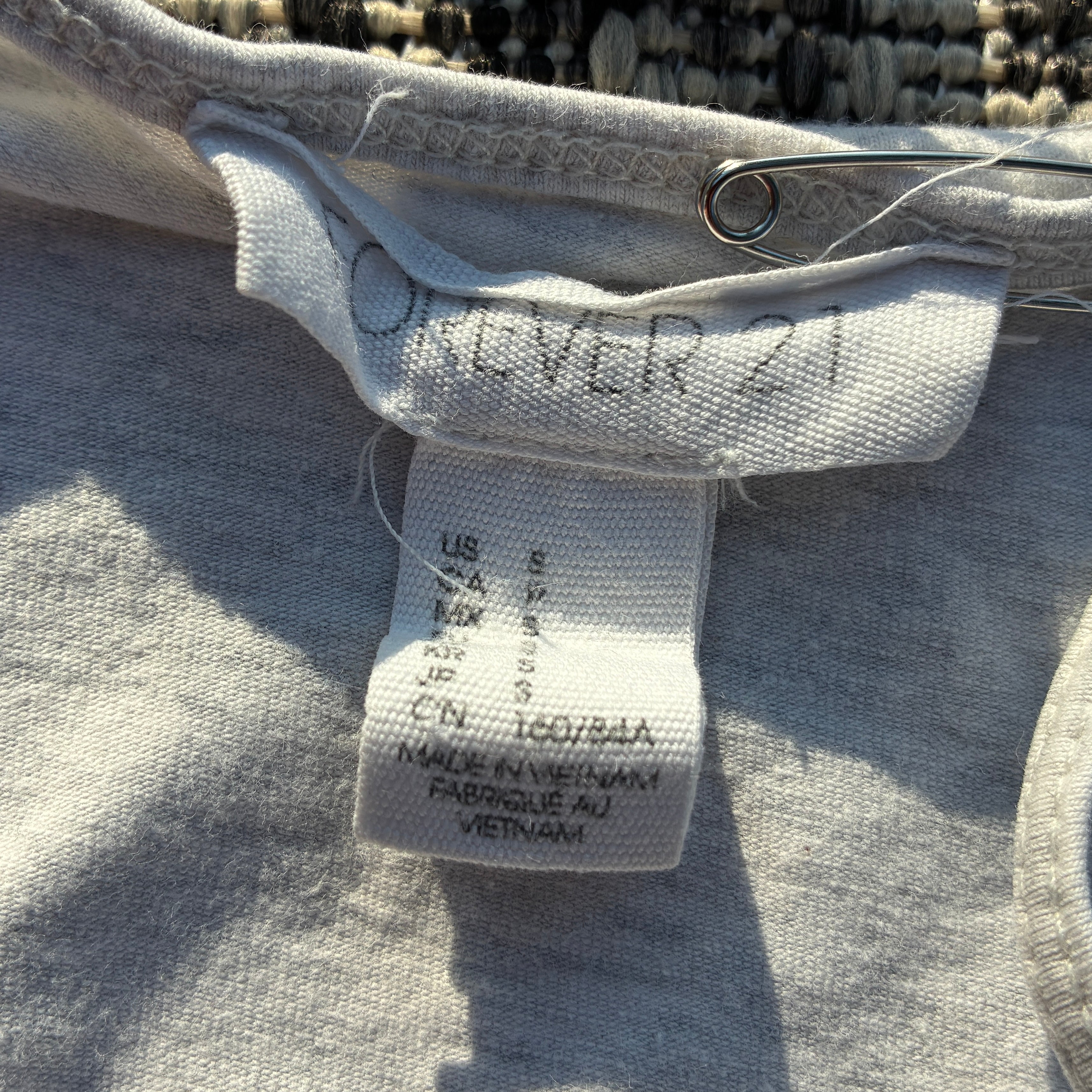 Two-Headed Rabbit White Tank Top Small