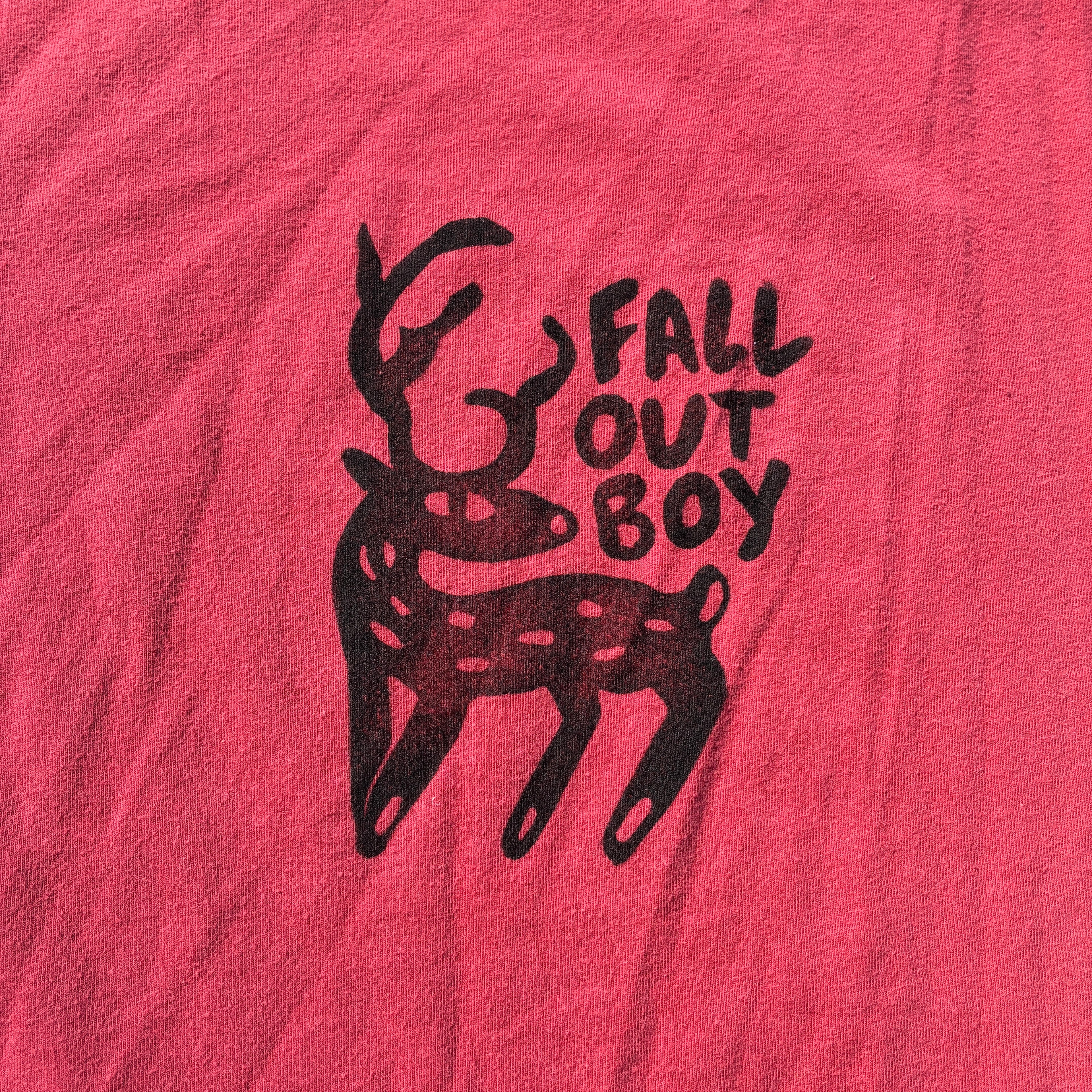 FOB Red Cropped Tank Top 2X