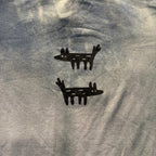 Wolf/Dog Green/Grey Tee Small