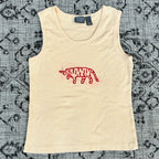 Red Tiger Yellow Tank Top Large