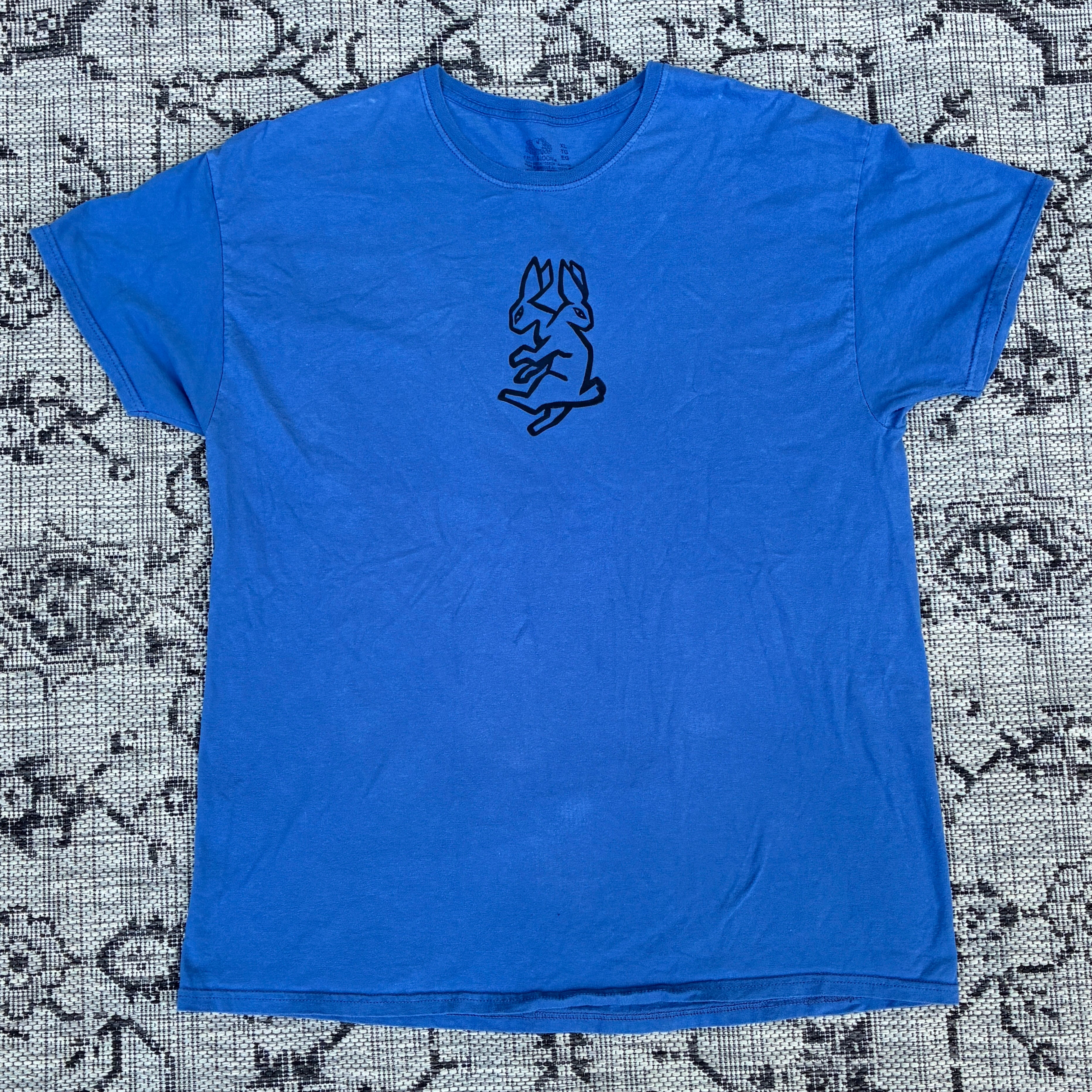 Two-Headed Rabbit Blue Tee XL