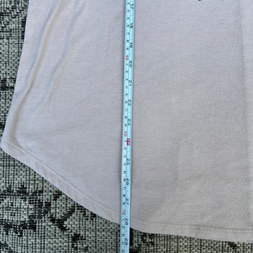 Deer Light Pink Tank Top XL