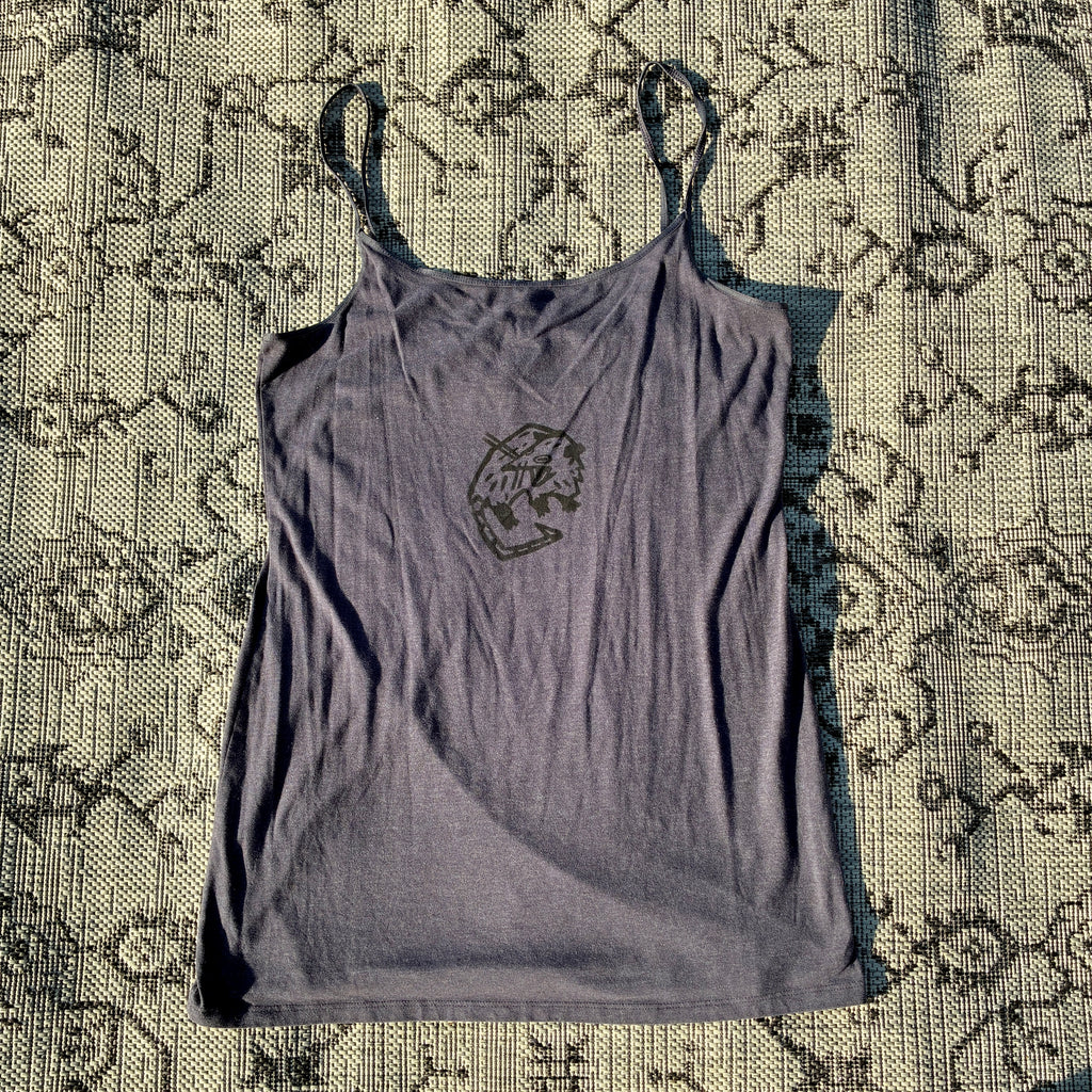 Screaming Possum Grey Tank Top Large