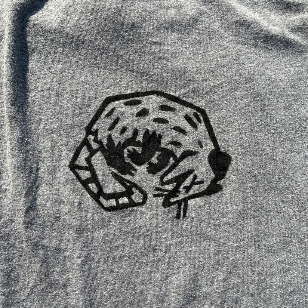 Dead Possum Grey Tank Top Medium