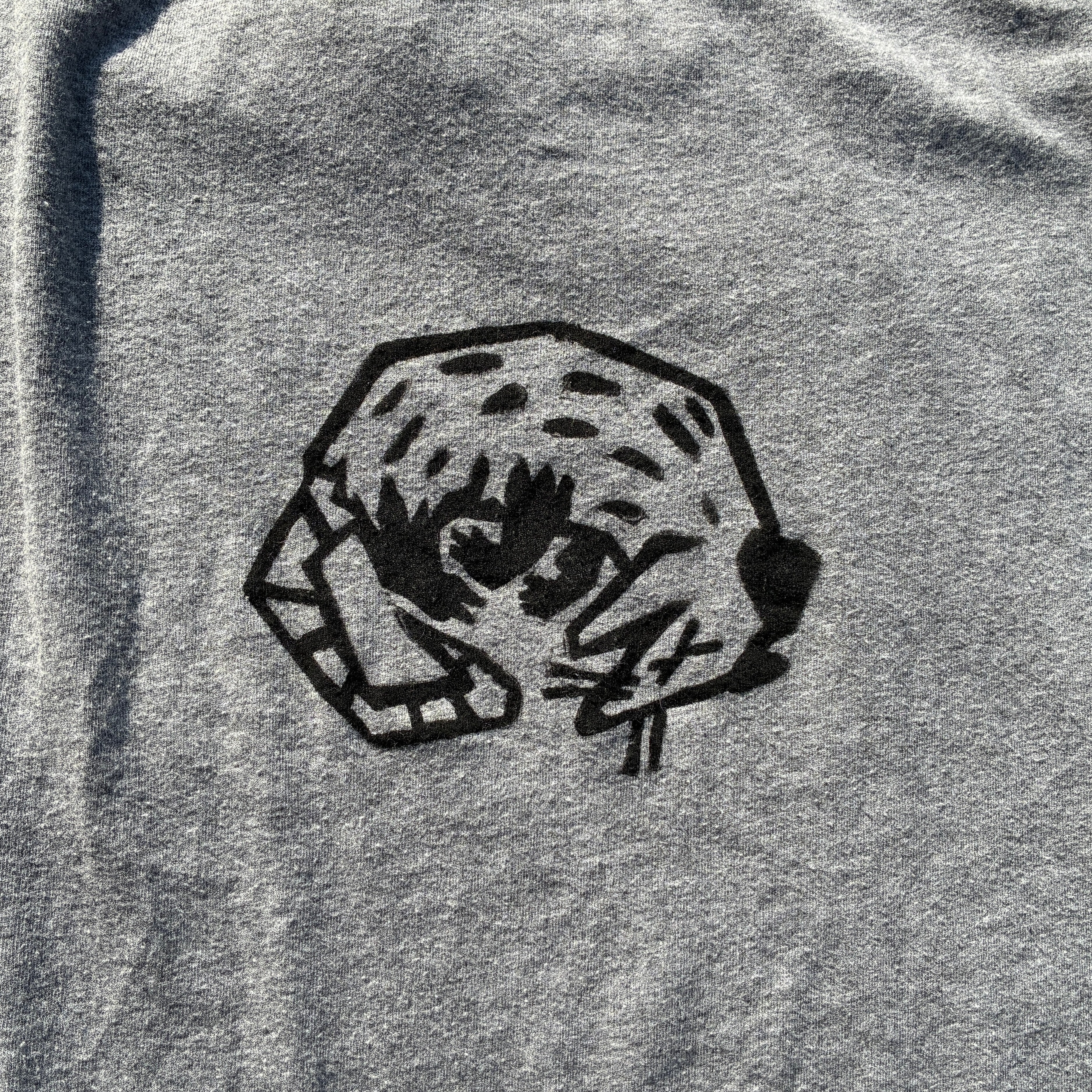 Dead Possum Grey Tank Top Medium