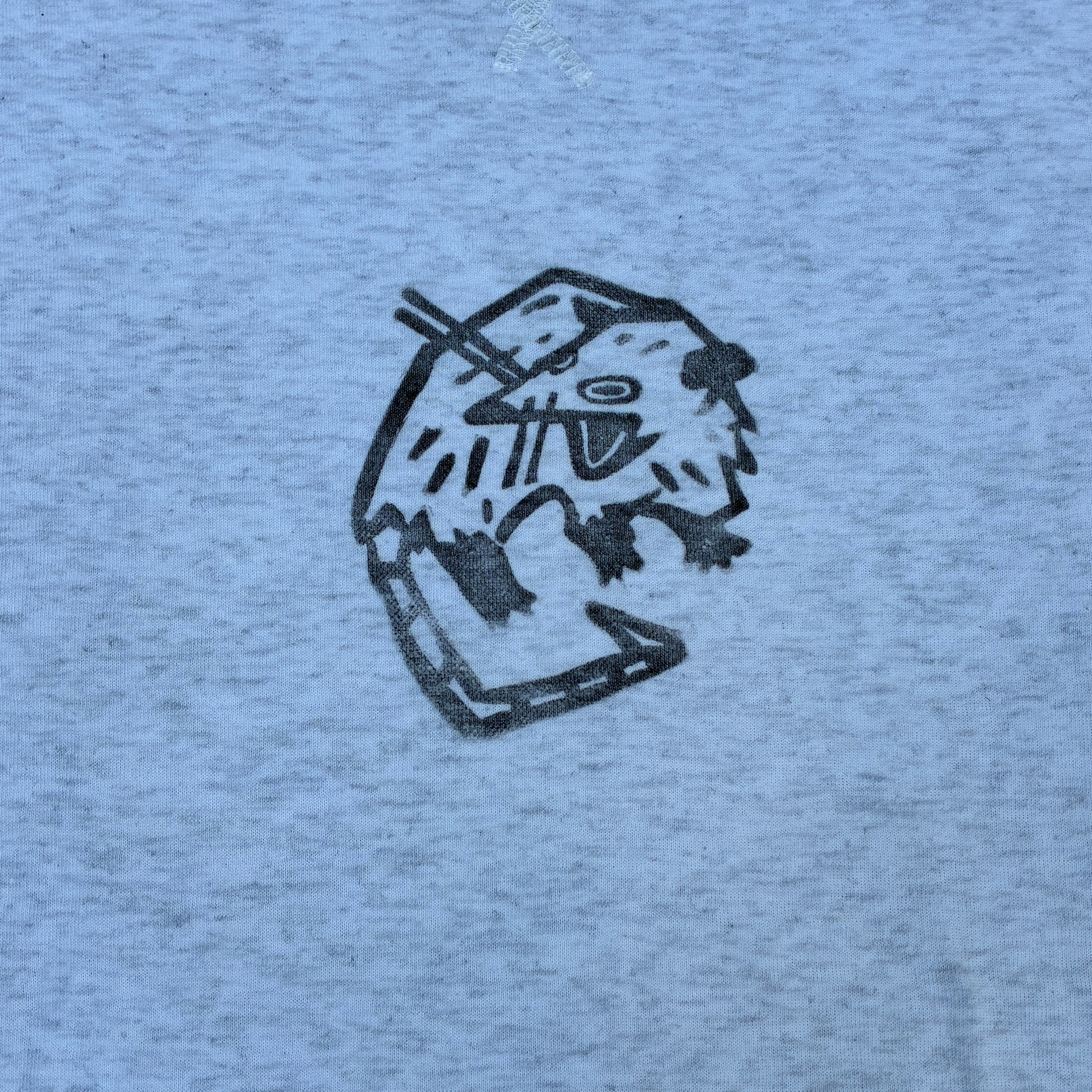 Screaming Possum Light Grey Longsleeve XL