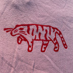 Red Tiger Pink Tank Top Small