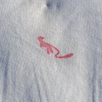 Pink Kitty White Tee XL