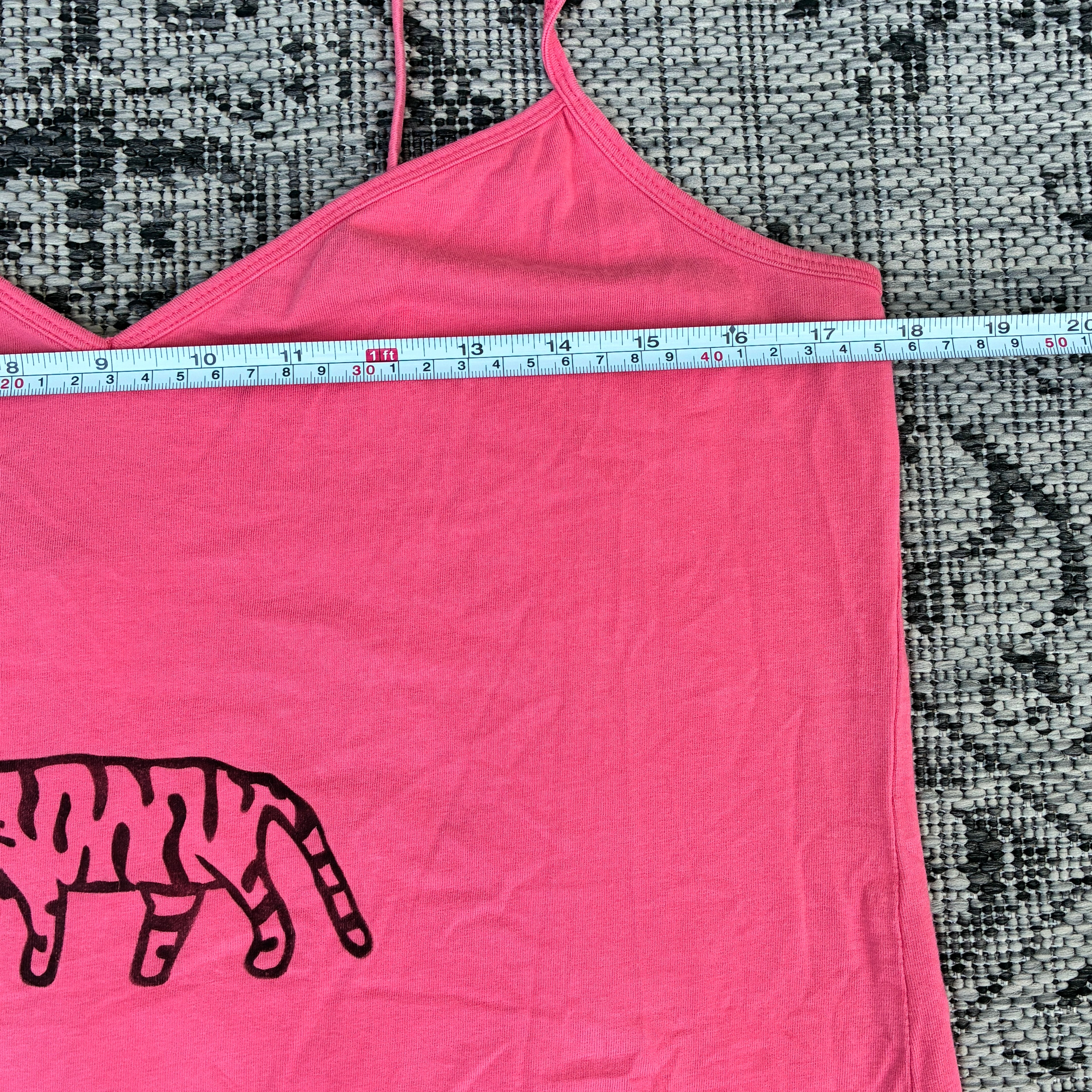 Tiger Pink Tank Top XL
