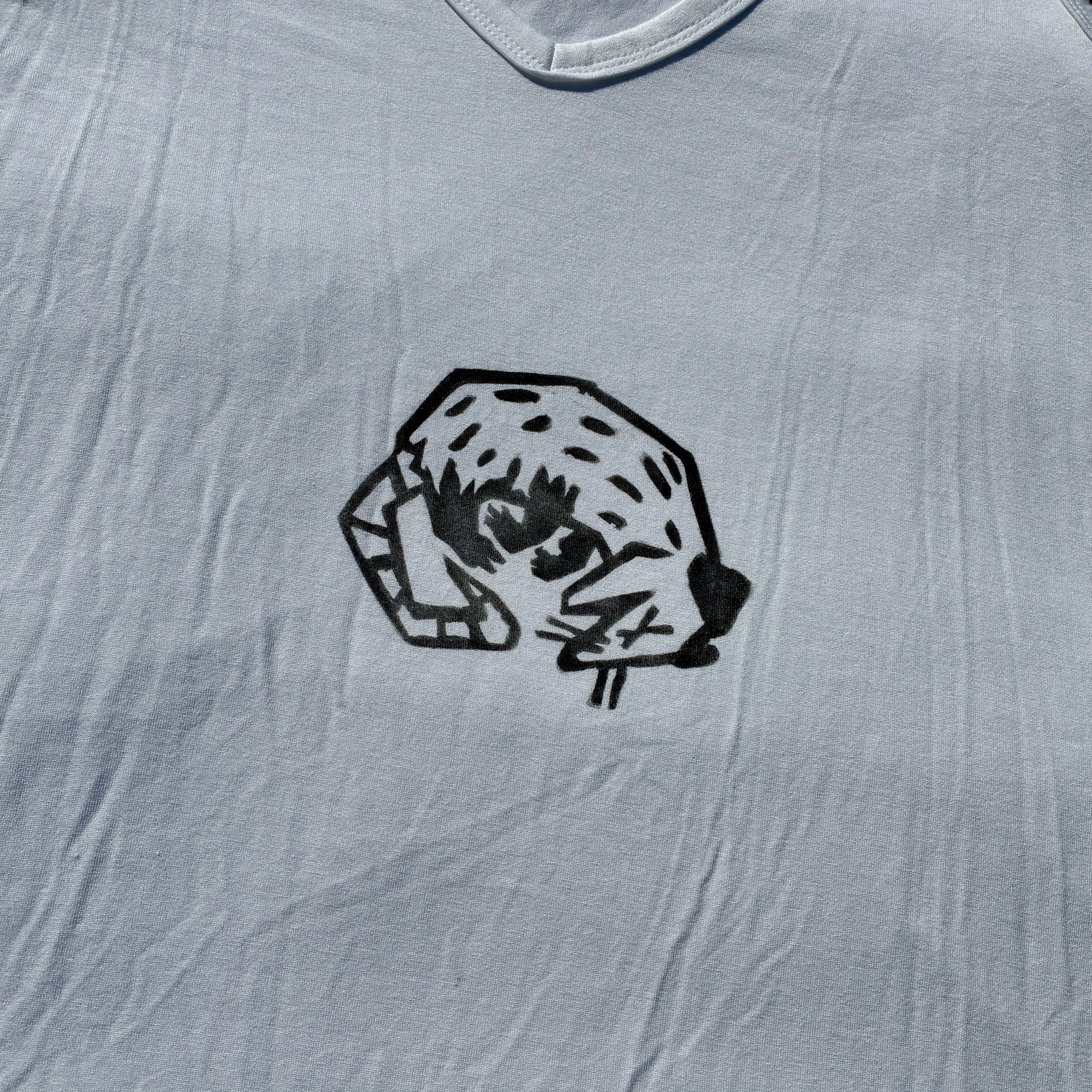 Dead Possum White V-Neck Tank Top 2X