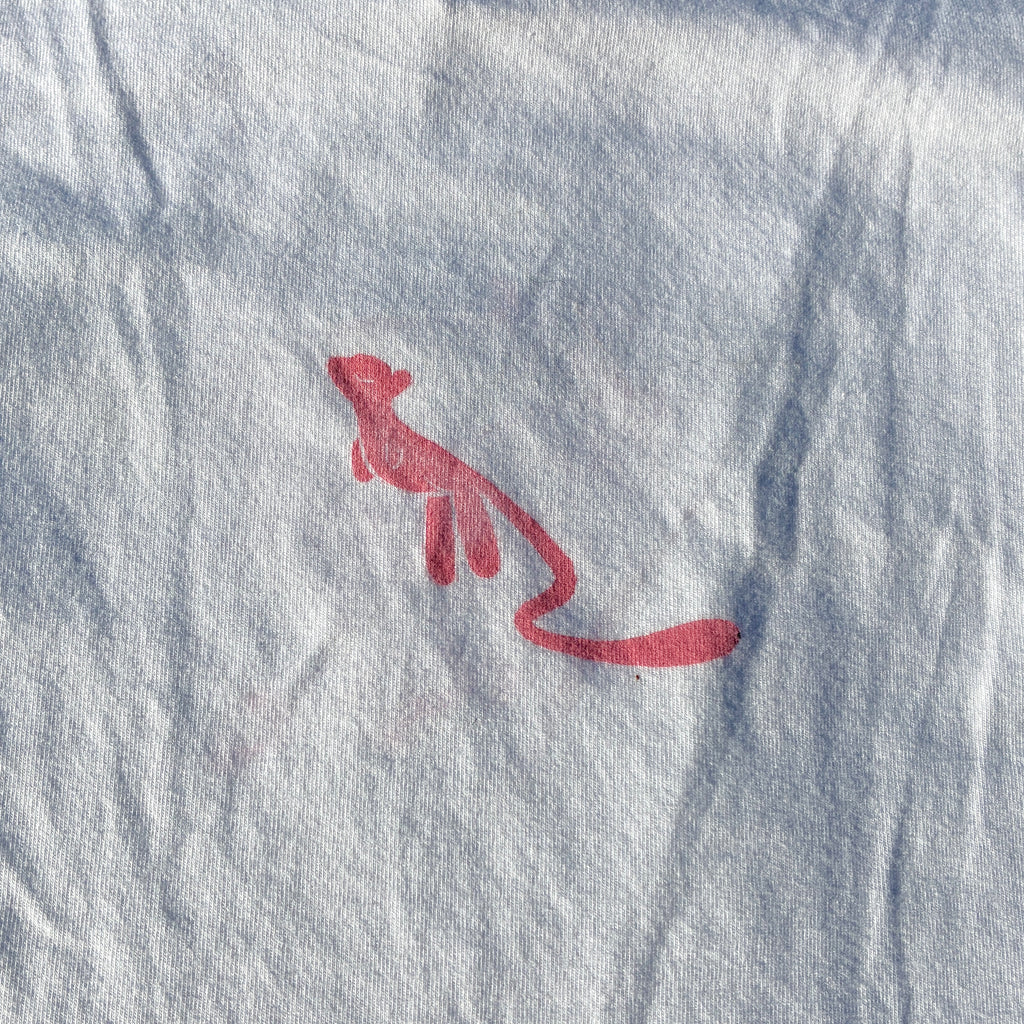 Pink Kitty White Tank Top XL