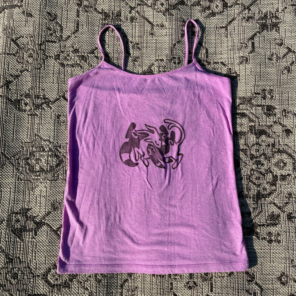 Sun/Moon Purple Tank Top XL