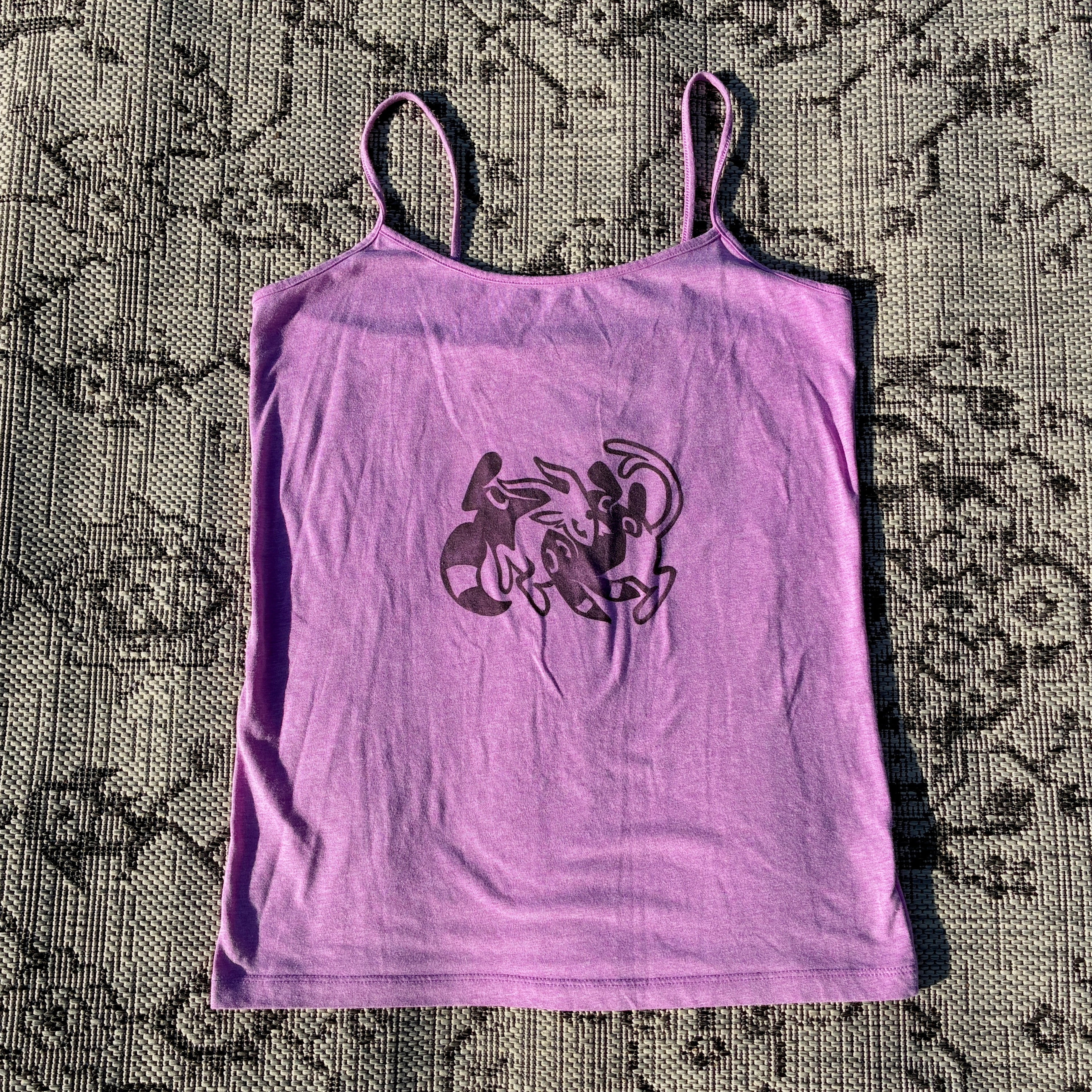 Sun/Moon Purple Tank Top XL