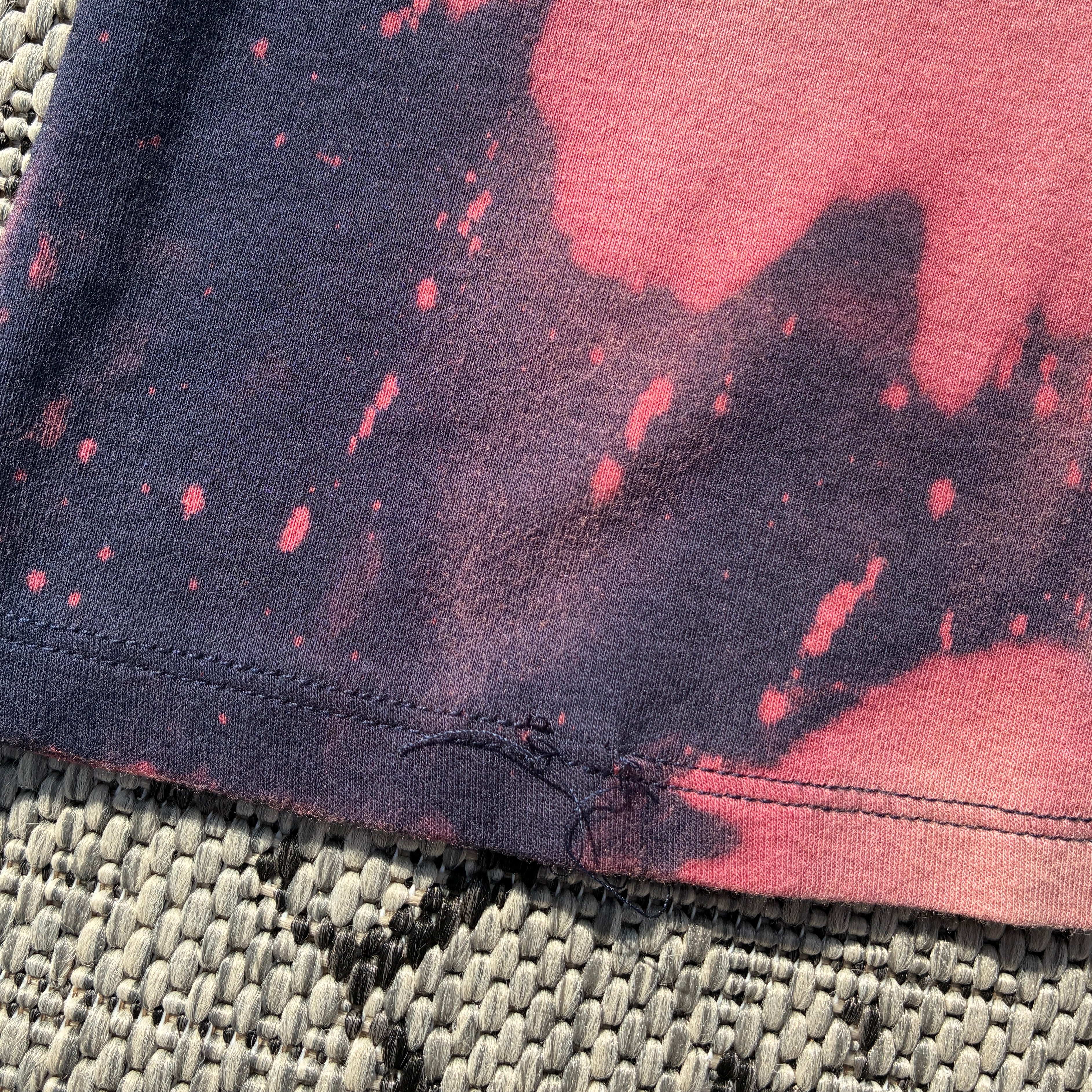 Screaming Possum Bleach Dyed Tank Top XS