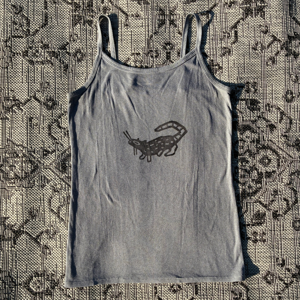 Rat Grey Tank Top Large
