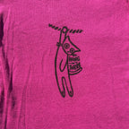 Hang in There Pink Tank Top Medium