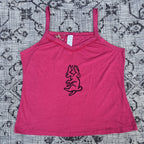 Pale Red/Pink Two-Headed Rabbit Tank XL